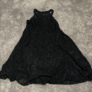 Torrid Black Lace Mini Dress